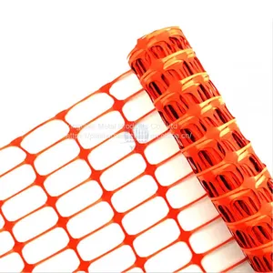 Plastic Orange Warning Fence thumbnail-2