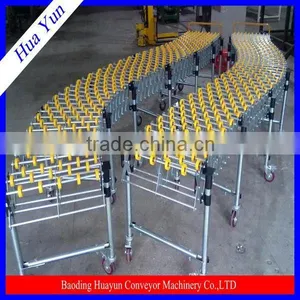 Portable Flexible and Expandable Roller Conveyor for Warehouse/airport thumbnail-1