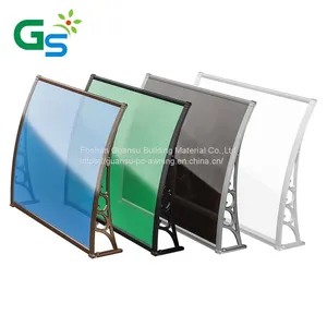 Aluminum Awning PC Solid Sheet Awning for Door and Window thumbnail-5