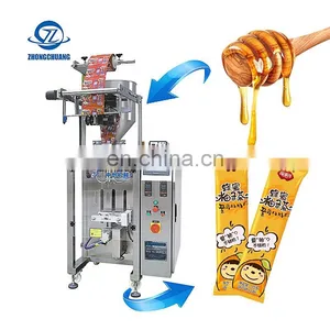 High Speed Sealer Automatic Sauce Water Juice Paste Packing Sealing Machinery Liquid Honey Sachet Filling Machine thumbnail-1