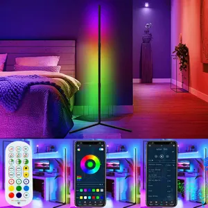 Customization Atmosphere Digital RGB LED Corner Floor Lighting for Decoration thumbnail-5