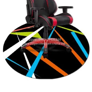 Non Slip Natural Rubber Foam Gaming Floor Protecting Gaming Zone Chair Mat Desk Mat Office Rolling Chair Mat thumbnail-1