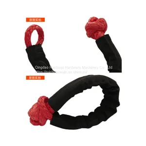 Outdoor Off-road Vehicle Polymer Shackle Soft Shackle Can Replace Carbon Steel Shackle Trailer Car Rescue Rope thumbnail-2