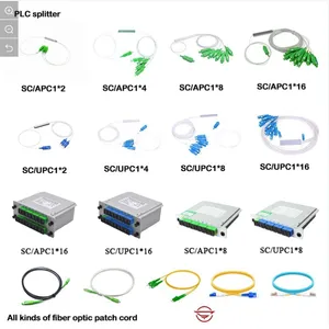 FTTH Network 1x8 1x12 Uneven PLC Fiber Splitter Optical Fiber Optic Splitters Fiber Optic PLC Splitter thumbnail-5