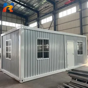 20FT 40FT High Quality Flat Pack Container House Customized Prefabricated Sandwich Package Flat Pack Container Office thumbnail-1