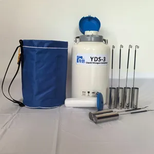 3L Hospital Frozen Vaccine Low-temperature Liquid Nitrogen Cryogenic Container thumbnail-5