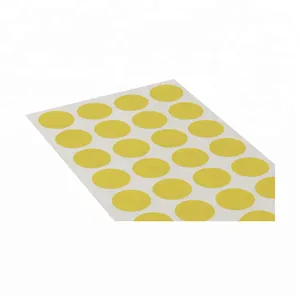 High Temperature Round Masking Die Cut Roll Single Sided Silicone Adhesive Gold Finger Dot Polyimide Tape thumbnail-4