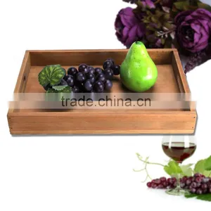 Pine Wood Cheap Custom Printed Wooden Serving Tray Quality Choice thumbnail-1