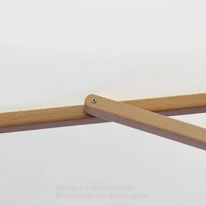 Heavy-duty Wooden Patio Umbrella Suitable for Commercial Customization, Luxurious Double-pulley Drawstring Umbrella thumbnail-4