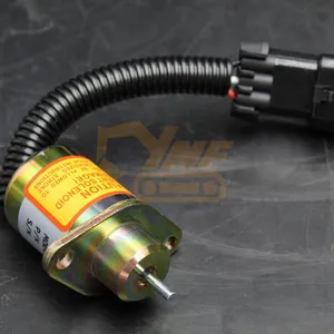 1503ES-12A5UC9S 12 24V Diesel Engine Generator Parts Fuel Electric Stop Solenoid Valve SA-4561-T 25-15230-01 thumbnail-3