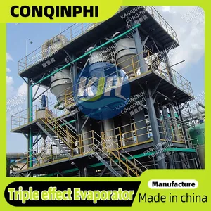 Industrial Four-Effect Evaporation Crystallization System With PLC Control thumbnail-3