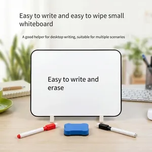 Erasable Magnetic Small Whiteboard for Home Use, Note - Taking and Display, Live - Streaming Prompt, Double - Sided Magnetic Whiteboard for Children thumbnail-3