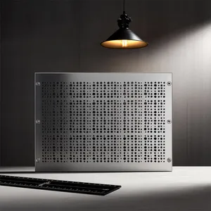 Stainless Steel Wire SS 304 Perforated Mesh Screen Plate With Round Holes Corrosion Resistant Silver 0.8-100mm Aperture thumbnail-5