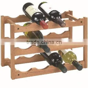 Wooden Wine Holder Bottle Rack, Wine Display Stand, Single Bottle Wine Rack Quality Choice thumbnail-1