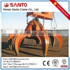 Electric Hydraulic Traveling Crane Grab Bridge Crane With Great Price thumbnail-1