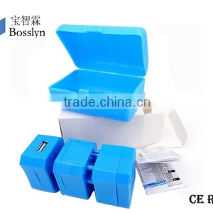 Universal Travel Adapter With USB Charger 1000mA CE LVD ROHS Compliant Guangzhou Factory thumbnail-1