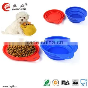 Silicone Dog Bowl Feeder.pet Dog Bowl thumbnail-1