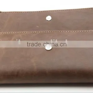 Vintage Leather Women Wallet thumbnail-5