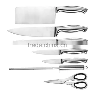 430 S/S HANDLE 8PCS KITCHEN KNIFE SET thumbnail-2