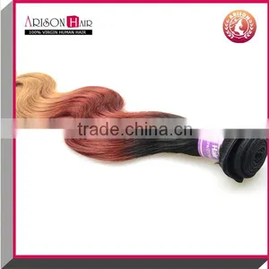 New Products Brazilian Body Wave Ombre Hair Extension Lace Closure thumbnail-2