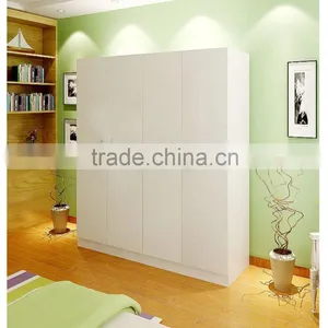 Bedroom Wardrobe Designs White Color thumbnail-1