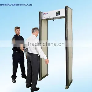 Hot Selling Walk Through Metal Detector Gate Price With 6 Detecting Zone and LED Display thumbnail-1