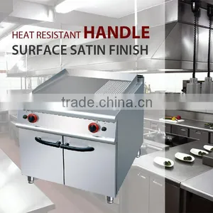 Stainless Steel Gas Griddle With Cabinet thumbnail-2