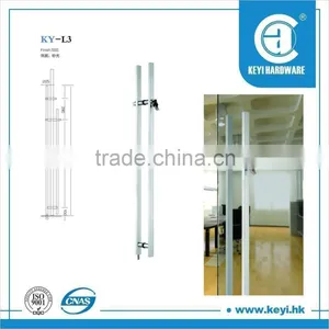 Door Pull Handle With Lock for Commercial Door KY-L3 thumbnail-1