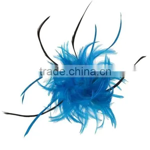 Fancy Feather Hair Fascinator/Clip/Barrettes thumbnail-1