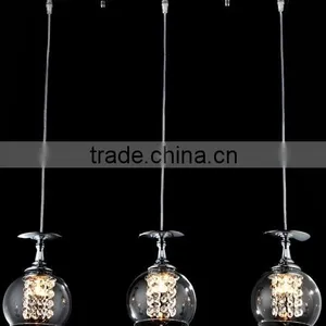Modern Glass Cup Crystal G4 VDE/CE Pendant Lamp Modern Pendant Light thumbnail-1
