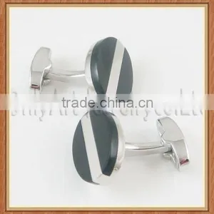 Onyx Pave Setting Custom Design Studs Cufflinks Wholesale Luxury Cufflinks thumbnail-6