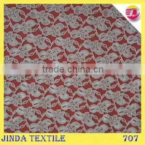 High Quality Nylon Lace Floral Fabric Bridal Lace Fabric Wholesale thumbnail-1