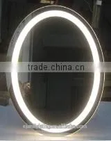 Hot Sale Modern Round Illuminated Bathroom Led Dressing Mirror thumbnail-6