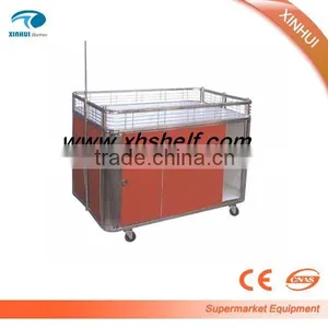 Supermarket Metal Promotion Folding Table thumbnail-4