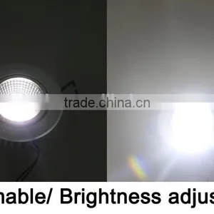 Smart Led Downlight COB Dimmable With Remote Control Brightness and Color 5w 7w 20w 30w Lighting thumbnail-5