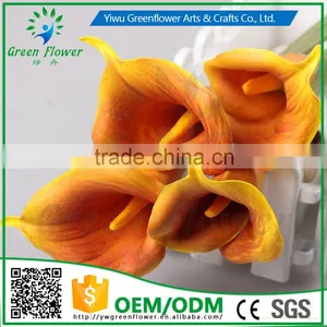 2016 M Calla Lily Artificial Flowers Real Touch Home Decorative Flowers Wreaths Flowers Gift for Wedding Party Decoration thumbnail-1