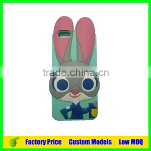 Zootopia Judy Custom Silicone Mobile Phone Case Cover for Apple Iphone6 Mobile Case Cover thumbnail-2