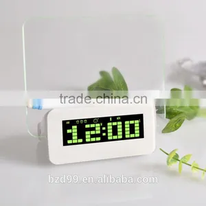 New Design Promotion Multi-functional Music Digital LED Message Board Alarm Clock With Countdown & Countup Functions thumbnail-3