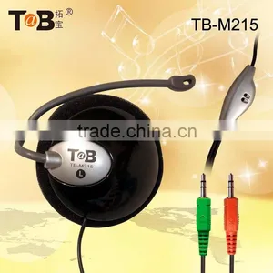 Hot Selling Computer Headphones, Earhook Headphones With Microphone, Volume Control thumbnail-1