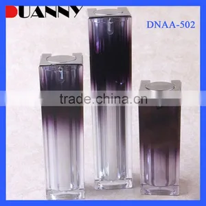 New Style Square Acrylic Cosmetic Pckaging Airless Bottle And Cream Jar With Plastic Spray,Cosmetic Airless Spray Bottles thumbnail-4