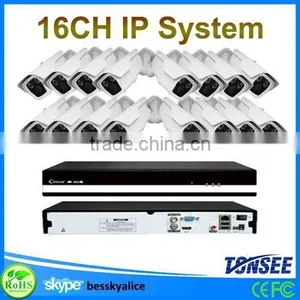 ip Alarm System 16ch 720p Ip Bullet Camera Cheap Cctv Camera Kit thumbnail-1