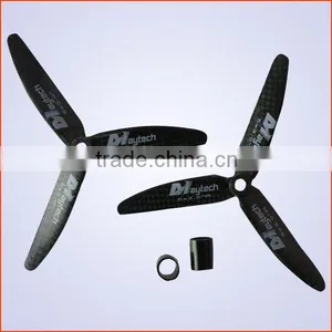 Maytech 5inch 3-blade Carbon rc Props With 4mm Adapter thumbnail-5