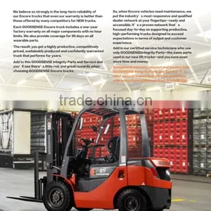 Gasoline Forklift Nissan Engine Forklift Truck 2.5 Ton thumbnail-1