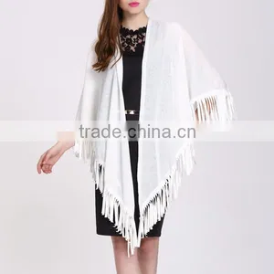 2016 Fashion Short Style Coat White for Women in Guangzhou thumbnail-3