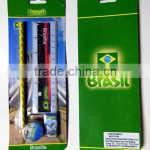 Souvenir Children School Kit, Printed With Brasil Landscape thumbnail-1