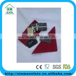 Natural Black Slate Place Card/slate Artware Place Cards/slate Name Card thumbnail-1
