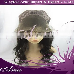 Best Quality Swiss Lace Brazilian Wavy Hair Front Lace Wigs With Baby Hair thumbnail-1