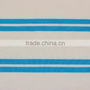 Factory Custom Newest High Quality Stripe Cloth Material Fabric t Shirt Farbic thumbnail-2