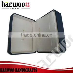 Navy Bule Luxury Leather Watch Packaging,single Watch Packaging,leather Watch Packaging Box thumbnail-2