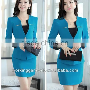 2013 Hot Sell and New Design and Comfortable Ladies Work Wear thumbnail-1